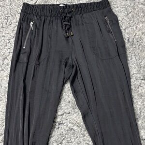 Jennifer Lopez Black Joggers